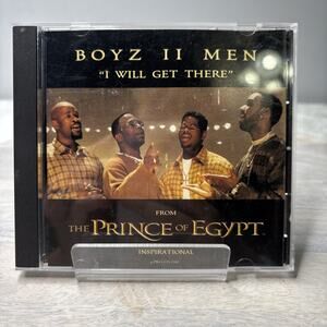 Boyz II Men – I Will Get There CD Single 1998 Prince of Egypt Soundtrack Gospel